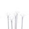 15 pcs 17" tall White Balloon Sticks Column Flower Stand Holders Decorations